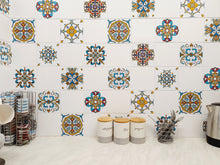 Load image into Gallery viewer, Mosaic Tile Stickers, Pack Of 16, All Sizes, Waterproof, Transfers For Kitchen / Bathroom Tiles GT18 - Bolsover Designs