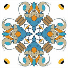 Load image into Gallery viewer, Mosaic Tile Stickers, Pack Of 16, All Sizes, Waterproof, Transfers For Kitchen / Bathroom Tiles GT18 - Bolsover Designs