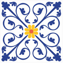 Load image into Gallery viewer, Mosaic Tile Stickers, Pack Of 16, All Sizes, Waterproof, Azulejo Transfers For Kitchen / Bathroom Tiles GT22 - Bolsover Designs