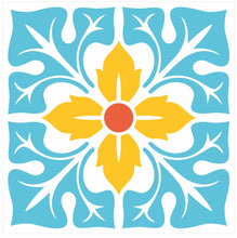 Load image into Gallery viewer, Mosaic Tile Stickers, Pack Of 16, All Sizes, Waterproof, Azulejo Transfers For Kitchen / Bathroom Tiles GT22 - Bolsover Designs
