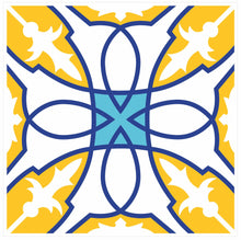 Load image into Gallery viewer, Mosaic Tile Stickers, Pack Of 16, All Sizes, Waterproof, Azulejo Transfers For Kitchen / Bathroom Tiles GT22 - Bolsover Designs