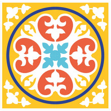Load image into Gallery viewer, Mosaic Tile Stickers, Pack Of 16, All Sizes, Waterproof, Azulejo Transfers For Kitchen / Bathroom Tiles GT22 - Bolsover Designs