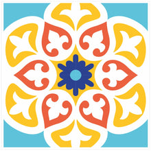 Load image into Gallery viewer, Mosaic Tile Stickers, Pack Of 16, All Sizes, Waterproof, Azulejo Transfers For Kitchen / Bathroom Tiles GT22 - Bolsover Designs