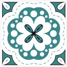 Load image into Gallery viewer, Mosaic Tile Stickers, Pack Of 16, All Sizes, Waterproof, Azulejo Transfers For Kitchen / Bathroom Tiles GT62 - Bolsover Designs
