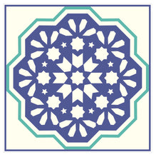 Load image into Gallery viewer, Mosaic Tile Stickers, Pack Of 16, All Sizes, Waterproof, Azulejo Transfers For Kitchen / Bathroom Tiles GT27 - Bolsover Designs