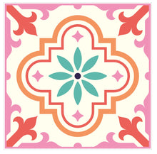 Load image into Gallery viewer, Mosaic Tile Stickers, Pack Of 16, All Sizes, Waterproof, Azulejo Transfers For Kitchen / Bathroom Tiles GT27 - Bolsover Designs