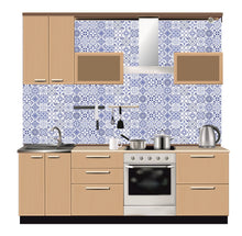 Load image into Gallery viewer, Mosaic Tile Stickers, Pack Of 16, All Sizes, Waterproof, Azulejo Transfers For Kitchen / Bathroom Tiles GT28 - Bolsover Designs