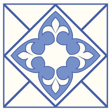 Load image into Gallery viewer, Mosaic Tile Stickers, Pack Of 16, All Sizes, Waterproof, Azulejo Transfers For Kitchen / Bathroom Tiles GT28 - Bolsover Designs