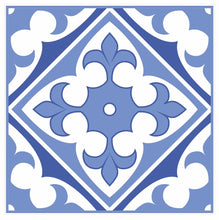 Load image into Gallery viewer, Mosaic Tile Stickers, Pack Of 16, All Sizes, Waterproof, Azulejo Transfers For Kitchen / Bathroom Tiles GT28 - Bolsover Designs