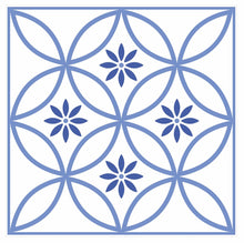 Load image into Gallery viewer, Mosaic Tile Stickers, Pack Of 16, All Sizes, Waterproof, Azulejo Transfers For Kitchen / Bathroom Tiles GT28 - Bolsover Designs