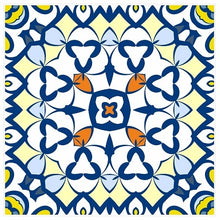 Load image into Gallery viewer, Pack Of 24 Coloured Pattern Mosaic Waterproof Tile Stickers, Transfers, All Sizes, Kitchen or Bathroom Tiles GT30 - Bolsover Designs