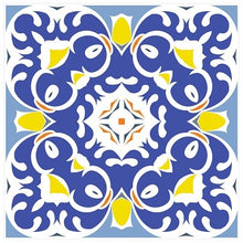 Load image into Gallery viewer, Pack Of 24 Coloured Pattern Mosaic Waterproof Tile Stickers, Transfers, All Sizes, Kitchen or Bathroom Tiles GT30 - Bolsover Designs
