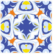 Load image into Gallery viewer, Pack Of 24 Coloured Pattern Mosaic Waterproof Tile Stickers, Transfers, All Sizes, Kitchen or Bathroom Tiles GT30 - Bolsover Designs