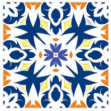 Load image into Gallery viewer, Pack Of 24 Coloured Pattern Mosaic Waterproof Tile Stickers, Transfers, All Sizes, Kitchen or Bathroom Tiles GT30 - Bolsover Designs