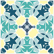Load image into Gallery viewer, Pack Of 24 Coloured Pattern Mosaic Waterproof Tile Stickers, Transfers For All Sizes, Kitchen or Bathroom Tiles GT31 - Bolsover Designs