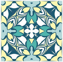 Load image into Gallery viewer, Pack Of 24 Coloured Pattern Mosaic Waterproof Tile Stickers, Transfers For All Sizes, Kitchen or Bathroom Tiles GT31 - Bolsover Designs