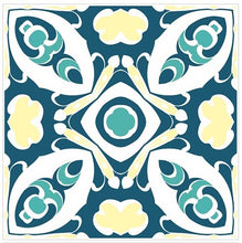 Load image into Gallery viewer, Pack Of 24 Coloured Pattern Mosaic Waterproof Tile Stickers, Transfers For All Sizes, Kitchen or Bathroom Tiles GT31 - Bolsover Designs