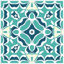 Load image into Gallery viewer, Pack Of 24 Coloured Pattern Mosaic Waterproof Tile Stickers, Transfers For All Sizes, Kitchen or Bathroom Tiles GT31 - Bolsover Designs