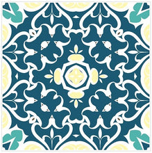 Load image into Gallery viewer, Pack Of 24 Coloured Pattern Mosaic Waterproof Tile Stickers, Transfers For All Sizes, Kitchen or Bathroom Tiles GT31 - Bolsover Designs