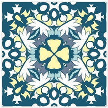 Load image into Gallery viewer, Pack Of 24 Coloured Pattern Mosaic Waterproof Tile Stickers, Transfers For All Sizes, Kitchen or Bathroom Tiles GT31 - Bolsover Designs