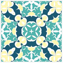 Load image into Gallery viewer, Pack Of 24 Coloured Pattern Mosaic Waterproof Tile Stickers, Transfers For All Sizes, Kitchen or Bathroom Tiles GT31 - Bolsover Designs