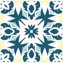 Load image into Gallery viewer, Pack Of 24 Coloured Pattern Mosaic Waterproof Tile Stickers, Transfers For All Sizes, Kitchen or Bathroom Tiles GT31 - Bolsover Designs