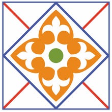 Load image into Gallery viewer, Mosaic Tile Stickers, Pack Of 16, All Sizes, Waterproof, Azulejo Transfers For Kitchen / Bathroom Tiles GT33 - Bolsover Designs