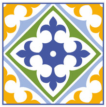 Load image into Gallery viewer, Mosaic Tile Stickers, Pack Of 16, All Sizes, Waterproof, Azulejo Transfers For Kitchen / Bathroom Tiles GT33 - Bolsover Designs