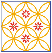 Load image into Gallery viewer, Mosaic Tile Stickers, Pack Of 16, All Sizes, Waterproof, Azulejo Transfers For Kitchen / Bathroom Tiles GT33 - Bolsover Designs