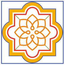 Load image into Gallery viewer, Mosaic Tile Stickers, Pack Of 16, All Sizes, Waterproof, Azulejo Transfers For Kitchen / Bathroom Tiles GT33 - Bolsover Designs