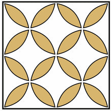 Load image into Gallery viewer, Mosaic Tile Stickers, Pack Of 16, All Sizes, Waterproof, Azulejo Transfers For Kitchen / Bathroom Tiles GT34 - Bolsover Designs