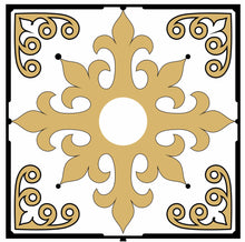 Load image into Gallery viewer, Mosaic Tile Stickers, Pack Of 16, All Sizes, Waterproof, Azulejo Transfers For Kitchen / Bathroom Tiles GT34 - Bolsover Designs