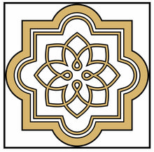 Load image into Gallery viewer, Mosaic Tile Stickers, Pack Of 16, All Sizes, Waterproof, Azulejo Transfers For Kitchen / Bathroom Tiles GT34 - Bolsover Designs