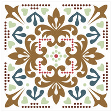 Load image into Gallery viewer, Mosaic Tile Stickers, Pack Of 16, All Sizes, Waterproof, Azulejo Transfers For Kitchen / Bathroom Tiles GT36 - Bolsover Designs