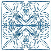 Load image into Gallery viewer, Mosaic Tile Stickers, Pack Of 24, All Sizes, Waterproof, Azulejo Transfers For Kitchen / Bathroom Tiles GT37 - Bolsover Designs