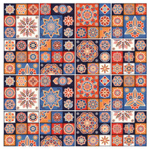 Load image into Gallery viewer, Mosaic Tile Stickers, Pack Of 16, All Sizes, Waterproof, Transfers For Kitchen / Bathroom Tiles GT39 - Bolsover Designs