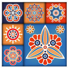 Load image into Gallery viewer, Mosaic Tile Stickers, Pack Of 16, All Sizes, Waterproof, Transfers For Kitchen / Bathroom Tiles GT39 - Bolsover Designs