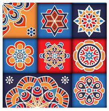 Load image into Gallery viewer, Mosaic Tile Stickers, Pack Of 16, All Sizes, Waterproof, Transfers For Kitchen / Bathroom Tiles GT39 - Bolsover Designs
