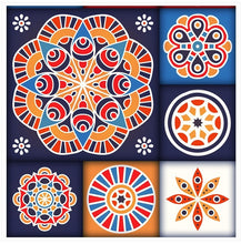 Load image into Gallery viewer, Mosaic Tile Stickers, Pack Of 16, All Sizes, Waterproof, Transfers For Kitchen / Bathroom Tiles GT39 - Bolsover Designs