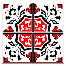 Load image into Gallery viewer, Mosaic Tile Stickers, Pack Of 16, All Sizes, Waterproof, Azulejo Transfers For Kitchen / Bathroom Tiles GT41 - Bolsover Designs