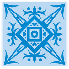 Load image into Gallery viewer, Mosaic Tile Stickers, Pack Of 16, All Sizes, Waterproof, Azulejo Transfers For Kitchen / Bathroom Tiles GT43 - Bolsover Designs