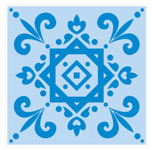 Load image into Gallery viewer, Mosaic Tile Stickers, Pack Of 16, All Sizes, Waterproof, Azulejo Transfers For Kitchen / Bathroom Tiles GT43 - Bolsover Designs