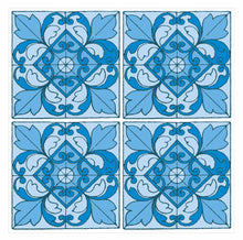 Load image into Gallery viewer, Mosaic Tile Stickers, Pack Of 16, All Sizes, Waterproof, Azulejo Transfers For Kitchen / Bathroom Tiles GT43 - Bolsover Designs