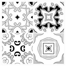 Load image into Gallery viewer, Mosaic Tile Stickers, Pack Of 16, All Sizes, Waterproof, Azulejo Transfers For Kitchen / Bathroom Tiles GT47 - Bolsover Designs