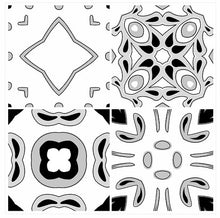 Load image into Gallery viewer, Mosaic Tile Stickers, Pack Of 16, All Sizes, Waterproof, Azulejo Transfers For Kitchen / Bathroom Tiles GT47 - Bolsover Designs