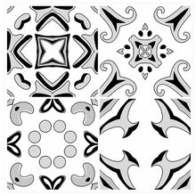 Load image into Gallery viewer, Mosaic Tile Stickers, Pack Of 16, All Sizes, Waterproof, Azulejo Transfers For Kitchen / Bathroom Tiles GT47 - Bolsover Designs