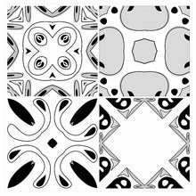 Load image into Gallery viewer, Mosaic Tile Stickers, Pack Of 16, All Sizes, Waterproof, Azulejo Transfers For Kitchen / Bathroom Tiles GT47 - Bolsover Designs