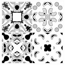 Load image into Gallery viewer, Mosaic Tile Stickers, Pack Of 16, All Sizes, Waterproof, Azulejo Transfers For Kitchen / Bathroom Tiles GT47 - Bolsover Designs