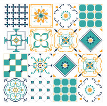 Load image into Gallery viewer, Mosaic Tile Stickers, Pack Of 12, All Sizes, Waterproof, Transfers For Kitchen / Bathroom Tiles GT50 - Bolsover Designs
