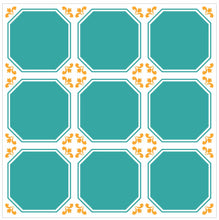 Load image into Gallery viewer, Mosaic Tile Stickers, Pack Of 12, All Sizes, Waterproof, Transfers For Kitchen / Bathroom Tiles GT50 - Bolsover Designs